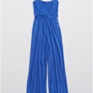 Aerie Vibrant Blue Jumpsuit